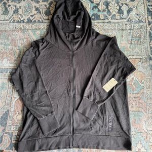 Cloak Long zip hoodie